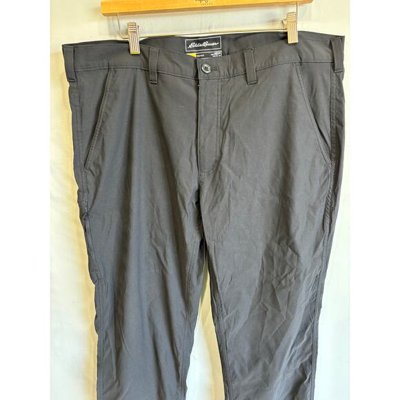 Eddie Bauer Travex Pants Mens Size 38 x 34 Black - Picture 3 of 4